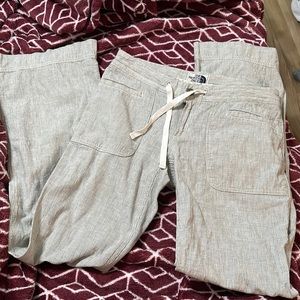 North Face Linen pants